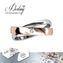 Destino joyería cristal de Swarovski True Love anillo